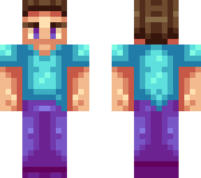 Pixel Art Steve